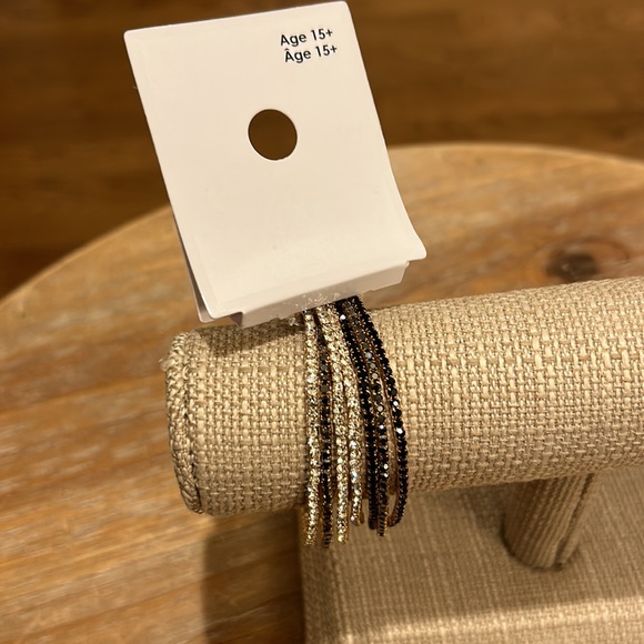 Gap Set of sparkly bangles. New with tags - Picture 6 of 11